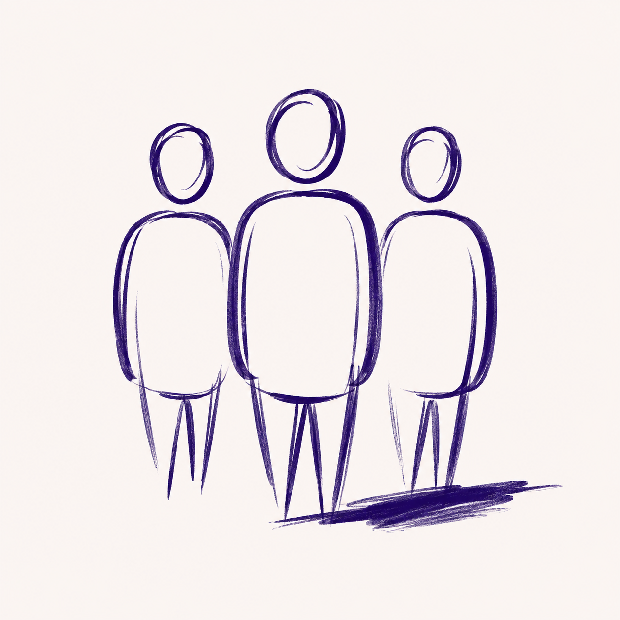Illustration d’une équipe